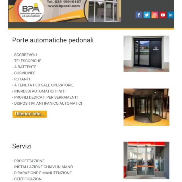 Porte automatiche #bpasrl